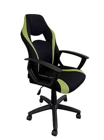 Офісне крісло керівника Tehforward Start Tilt Чорно-зелений Дніпро