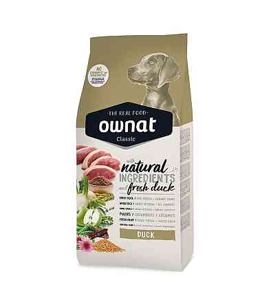Ownat Classic Duck (Dog) - корм для дорослих собак усіх типів порід з качкою 4 кг Вінниця