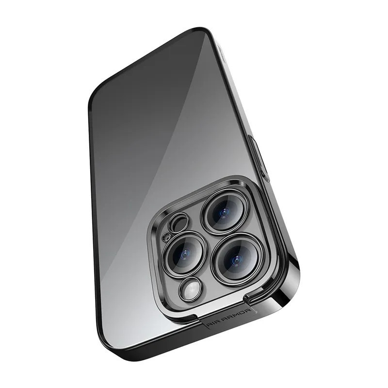 Чохол Iphone 14 Pro Max прозорий загартоване скло Baseus Glitter ARMC021101 Київ - фото 3