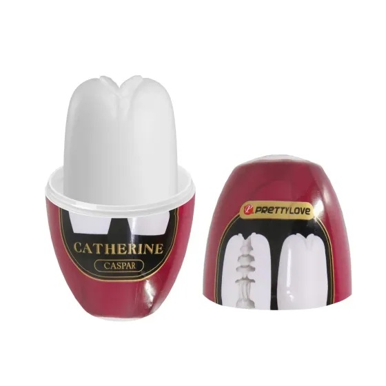 Мастурбатор яйцо Pretty Love CATHERINE - Caspar White, BI-014832-4-2 Sex Aura Киев