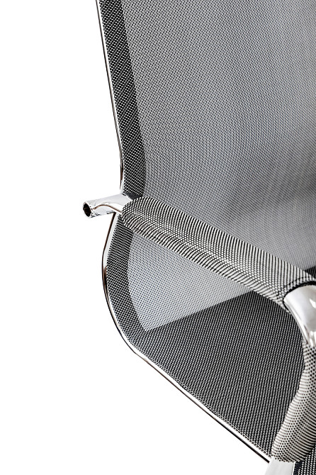 Стілець офісний Нетворк, PVC сітка сірий Киев - изображение 7