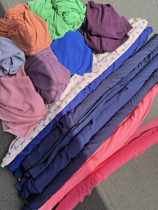 Тканина/опт/шифон однотонний — від 5 м. Київ - фото 8