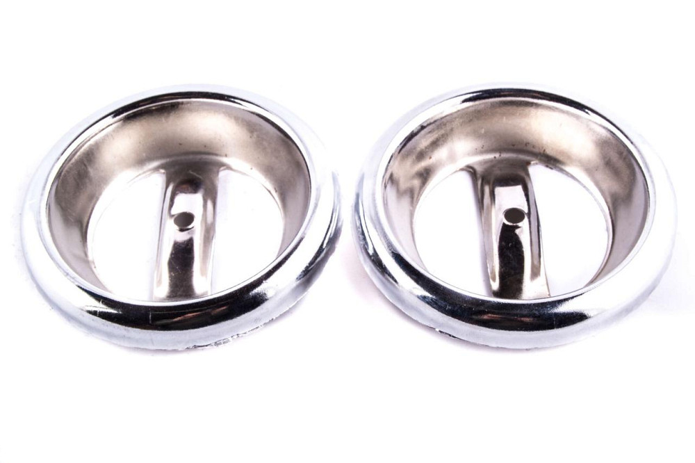 Заглушка глушника мотоцикл Ява 350, 634, 638 (хром) (пара) Мукачево - фото 1