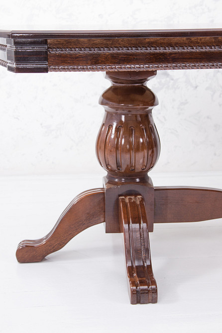 Стіл обідній Цезарь 200(+40)*100, темний горіх Київ - фото 4