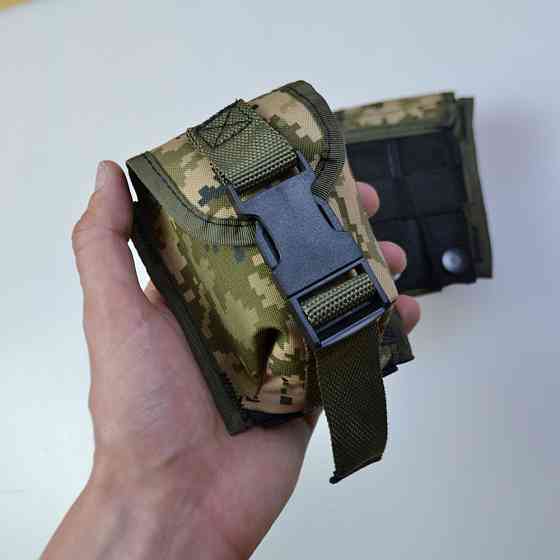 Підсумок під гранату з кордури піксель MOLLE для гранати тактичний QF-38 Львів