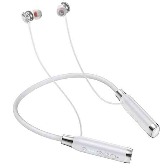 Наушники на шею беспроводные HOCO ES62 Pretty Bluetooth серые 6931474770745 Одесса