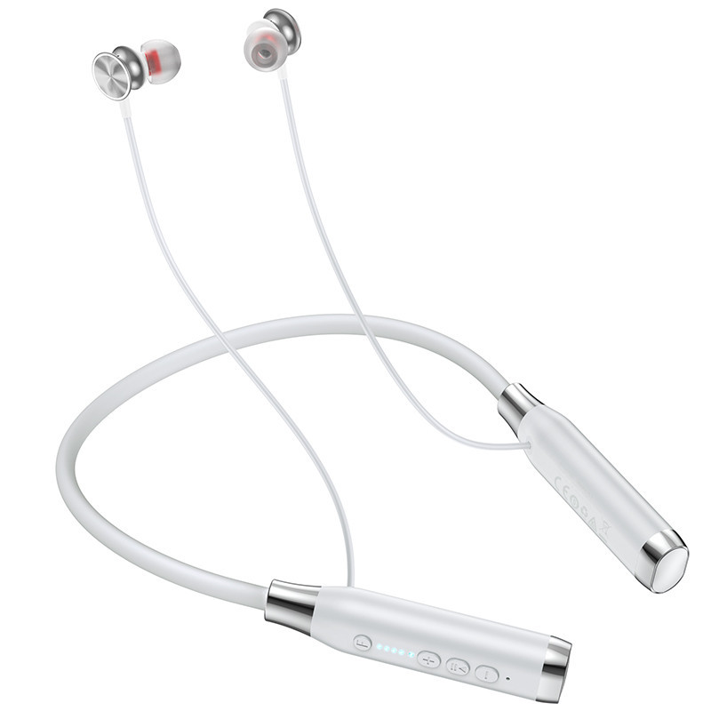 Наушники на шею беспроводные HOCO ES62 Pretty Bluetooth серые 6931474770745 Одесса - изображение 2