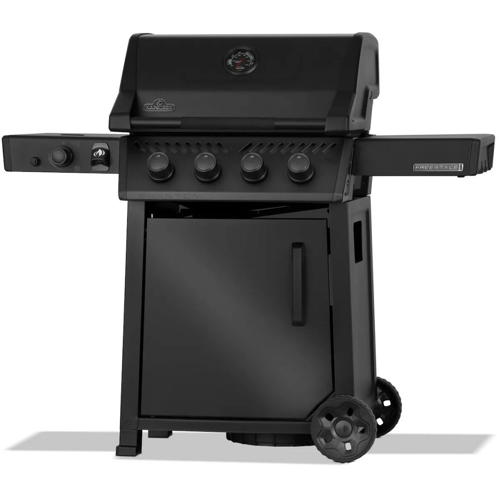 Газовый гриль Napoleon Phantom Freestyle Pro 425 с боковой горелкой SIZZLE ZONE и дверцей, черный мат FP425DSIBPK-1-UA-PHM Код: Ровно - изображение 3