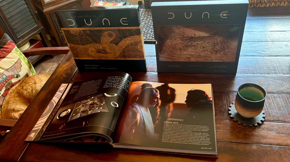 Артбук The Art and Soul of Dune, книга по фильму Дюна, иллюстрации, интервью, эскизы 