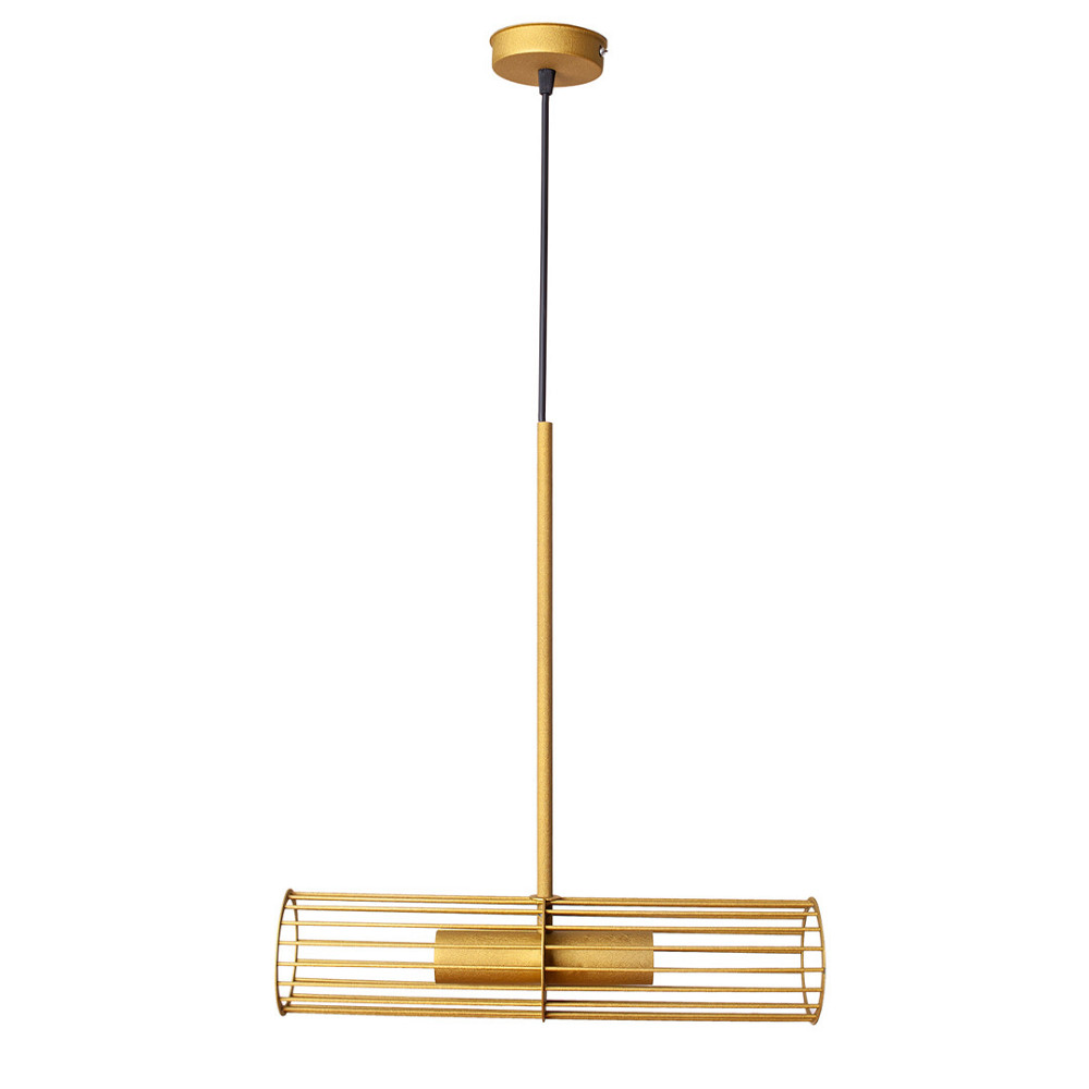 Светильник подвесной в лофт стиле MSK Electric Malta под лампу Е27 MR 1041 GD золотой муар Киев - изображение 3