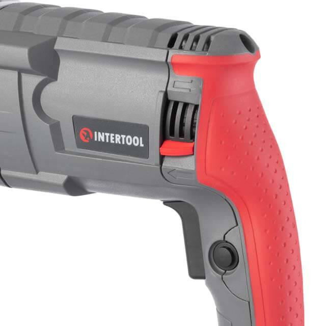 Перфоратор INTERTOOL DT-0185, 1,0 кВт, 3,5 Дж, 0-1300 об/хв, 0-5100 уд/хв - 3 режими роботи Львів - фото 4