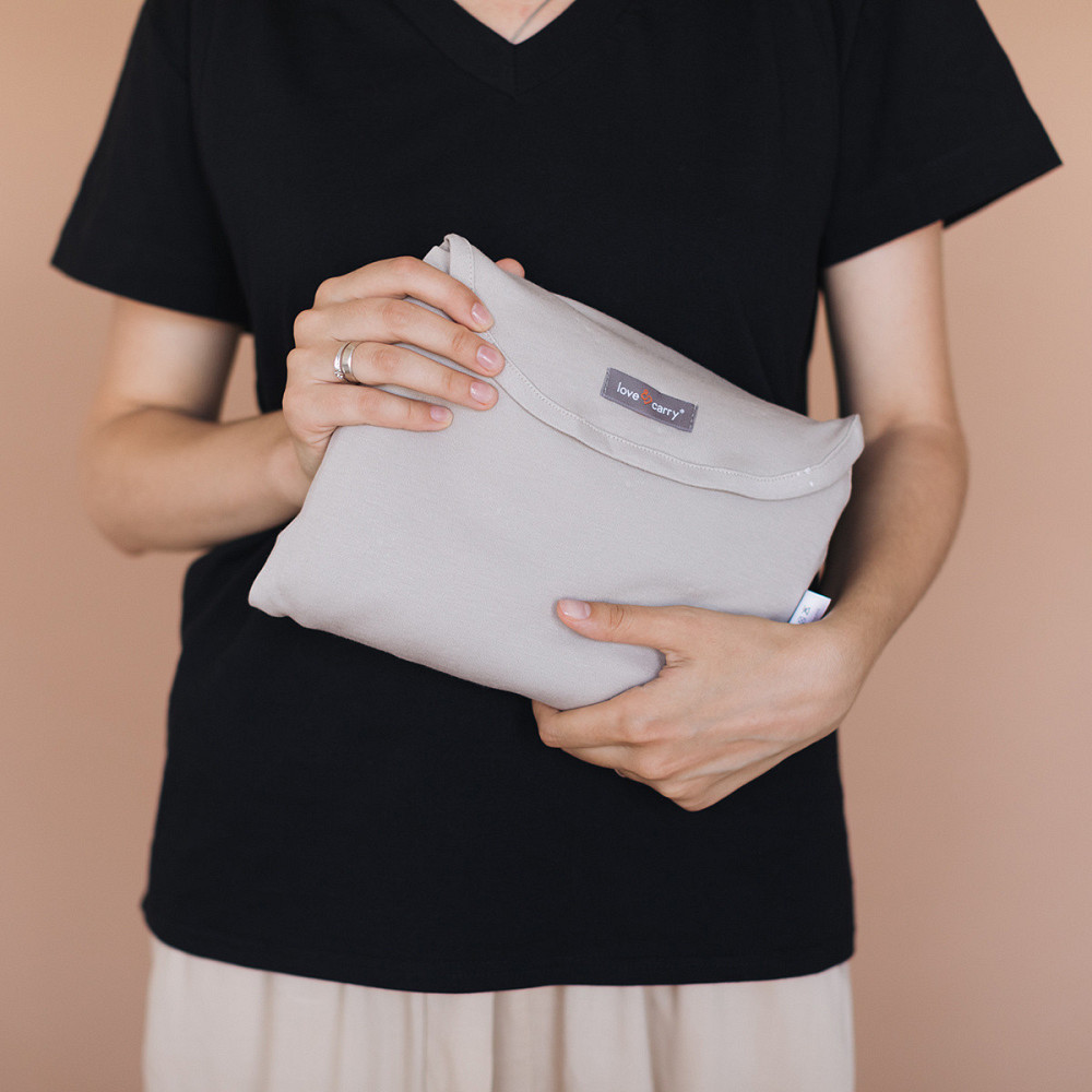 Трикотажний слінг-шарф Love & Carry - Бісквіт (модал) Київ - фото 3