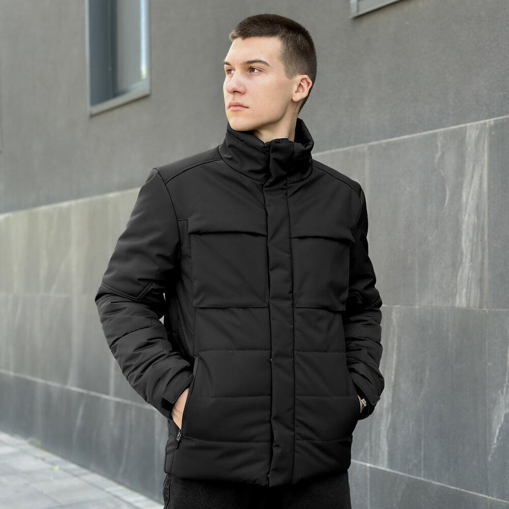 Демісезонна чорна чоловіча куртка Pobedov Darkness. Куртка весна осінь для чоловіків чорна Київ - фото 7