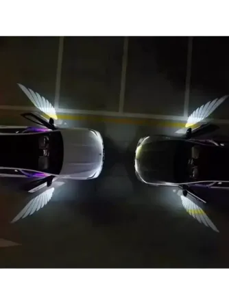 Подсветка "Крылья Ангела" в боковые зеркала HD-качество 2шт (пр-во Завод) СН-ТЕСТ Коломыя