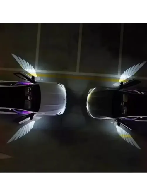 Подсветка "Крылья Ангела" в боковые зеркала HD-качество 2шт (пр-во Завод) СН-ТЕСТ Коломыя - изображение 3