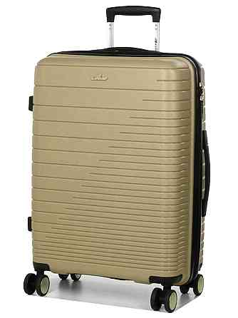 Валіза поліпропіленова MADISSON 33703 середня 66 см шампань Київ