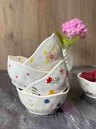 Салатник піала Olens "Вишні" 300 мл кераміка 8030-430 Київ