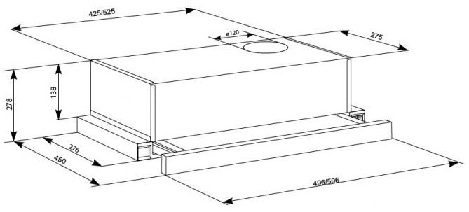 Витяжка Eleyus Breeze 470 50 IS (6602892) Київ - фото 9