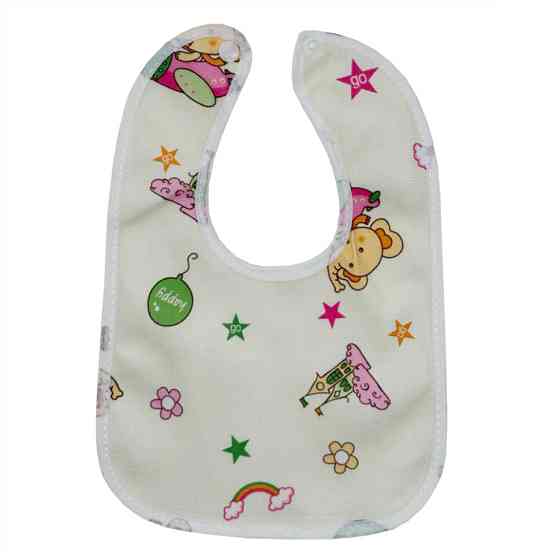 Дитячий тканинний слинявчик MGZ-0600-6 на кнопці Вінниця