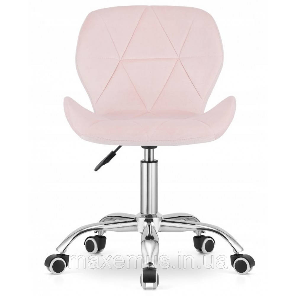 Офисное кресло для работы за компьютером B-531 ортопедическое кресло для дома и офиса велюр розовый Мостиска - изображение 3