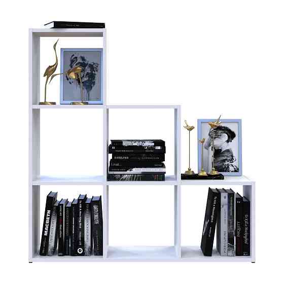 Стелаж Doros Степ 3х3 Білий відкритий 102.6х28.8х106.1 DRS-011763 (41516161) Львів