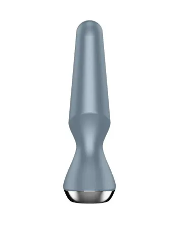 Анальна смарт-вібропробка Satisfyer Plug-ilicious 2 Ice Blue Львов