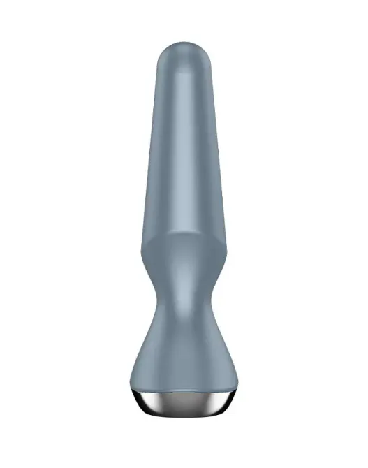 Анальна смарт-вібропробка Satisfyer Plug-ilicious 2 Ice Blue Львів - фото 4