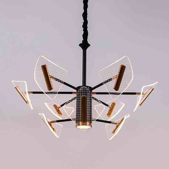 SIRIUS Люстра світлодіодна акрилова Sirius N 3718-6+3 (80W) Коломыя