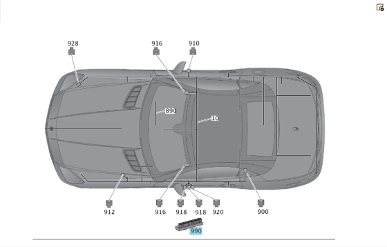 Mercedes-Benz  A0009820112 Розподільник потенціалів CAN SLK/SLC R172 C-Class W204 S-class short W221 E-Class Coupe C207 C-Class Estate S204 C-Class Co Одеса
