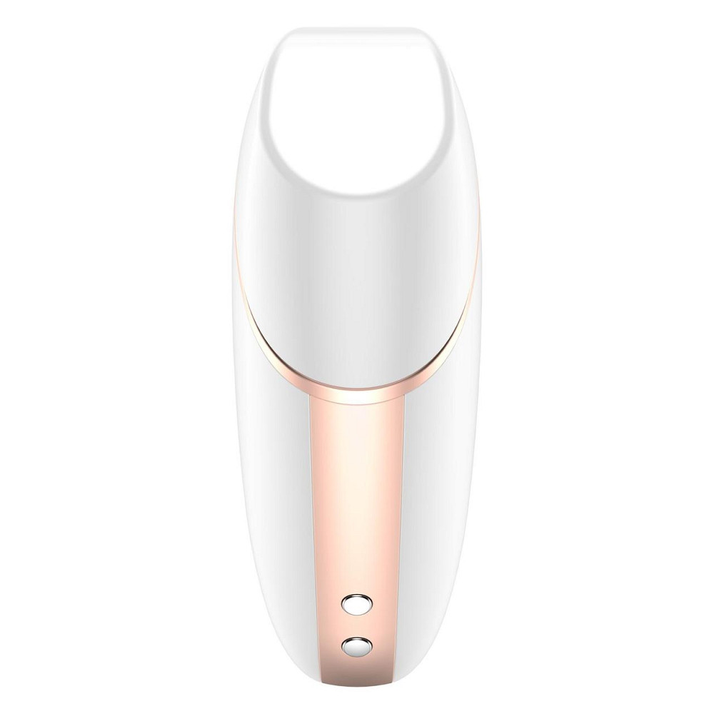 Вакуумний кліторальний стимулятор Satisfyer Love Triangle White з керуванням через інтернет (м'ята упаковка!!! Sex Aura Київ - фото 7
