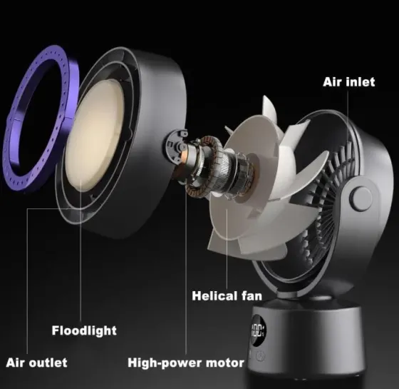 Вентилятор-кондиционер бытовой мини-охладитель / Подвесной LY-935 Коломыя