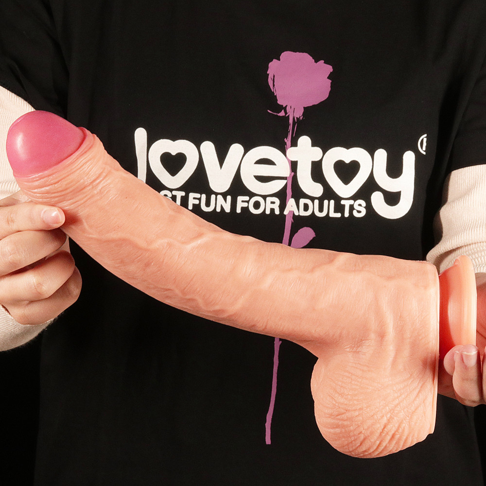 Фаллоимитатор - Dual-Layered Silicone Cock 11