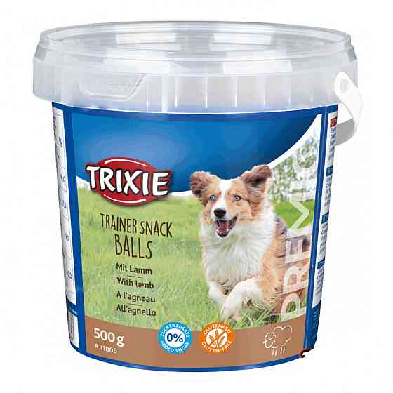 Ласощі для собак Trixie (TX-31806) Trainer Snack Balls з ягням 500 г Вінниця