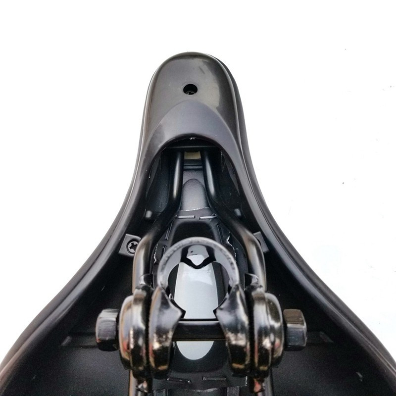 Седло для велосипеда Feel Fit ZD-025 Черно-красный Бровары - изображение 3