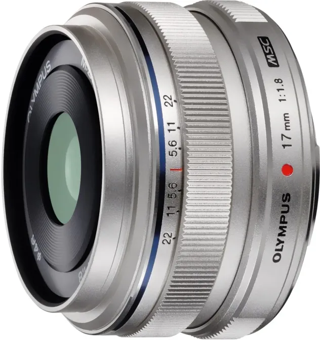 Об'єктив Olympus M.zuiko Digital 17mm f/1.8 / EW-M1718 Srebrny Київ - фото 1