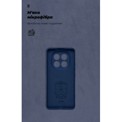 Чохол до мобільного телефона Armorstandart ICON Xiaomi Redmi Note 14 Pro+ 5G Camera cover Dark Blue (ARM79832) Вінниця - фото 4