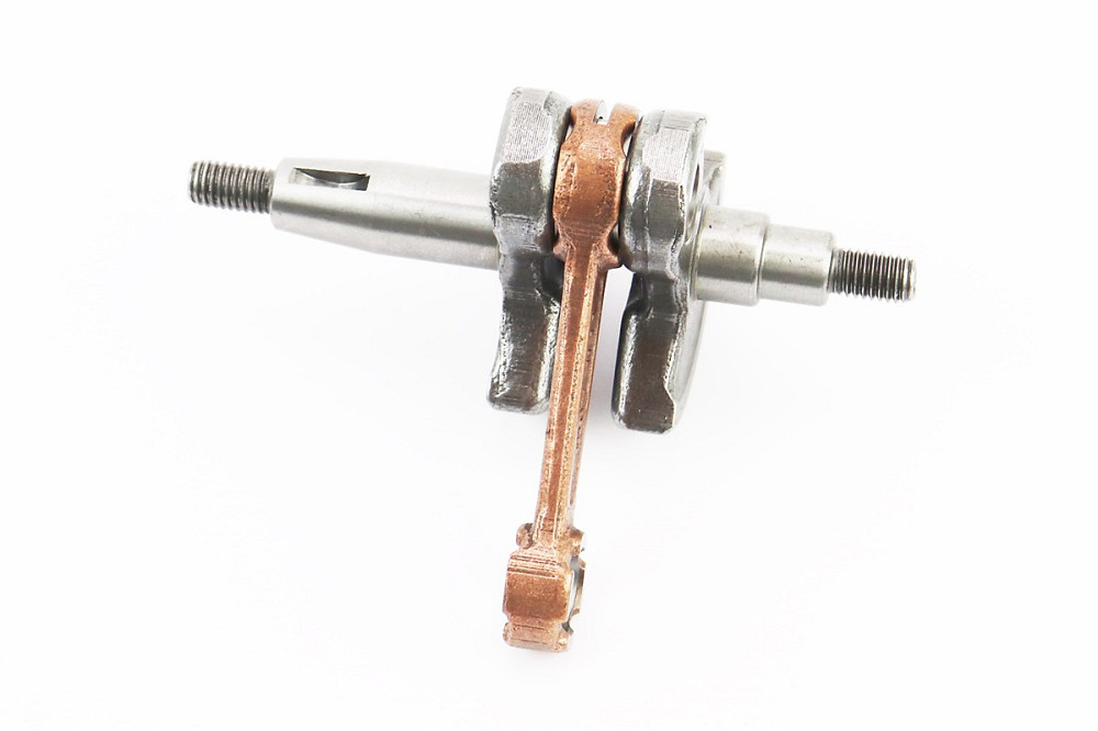 Колінвал 1E40F шатун - жовтий Київ - фото 1