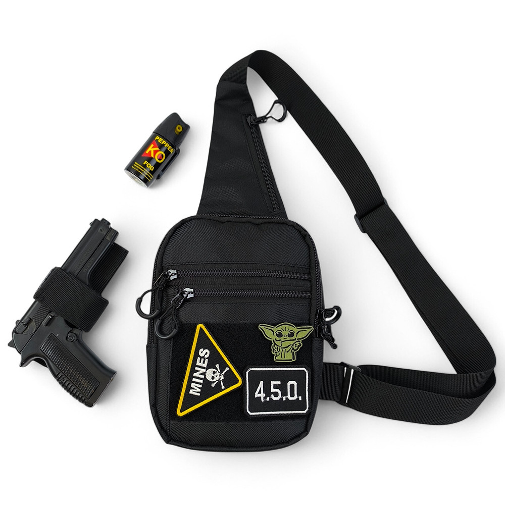 Тактическая сумка для мужчин на плечо, Рюкзак через плечо военная барсетка Мужские сумки через GO-98 Львов - изображение 11
