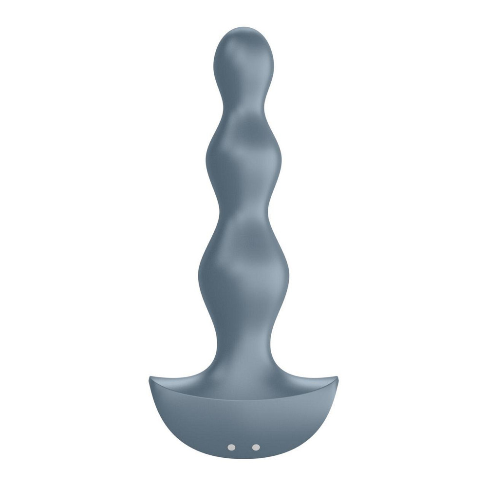 Анальний стимулятор-намистини з двома моторами Satisfyer Lolli-Plug 2 ice blue Sex Aura Київ - фото 5