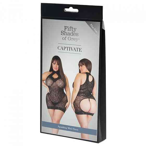 Сексуальна міні-сукня Fifty Shades of Grey Curve Size мереживна, XXXL/4XL (EU: 54-58) Sex Aura Київ