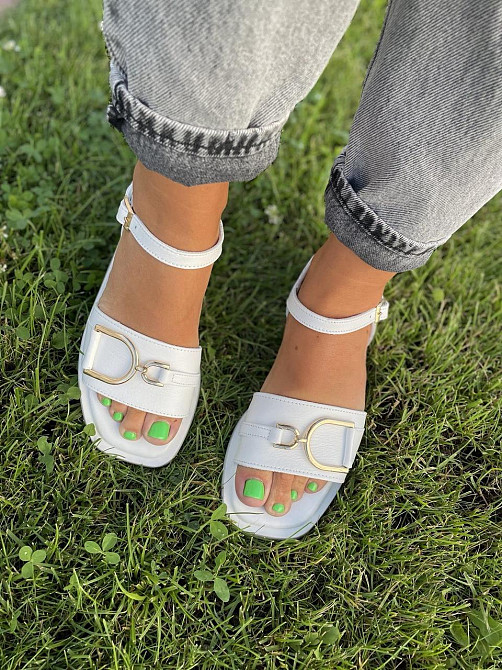 Lonza Босоніжки жіночі LONZA 550 білі (літо, шкіра натуральна) (5145) Коломыя - изображение 3