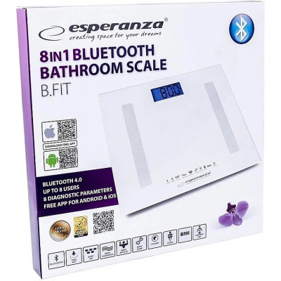 Весы напольные Esperanza EBS016W Винница - изображение 2