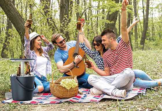 Стіл - бар пластиковий Keter Go Bar, сірий Київ