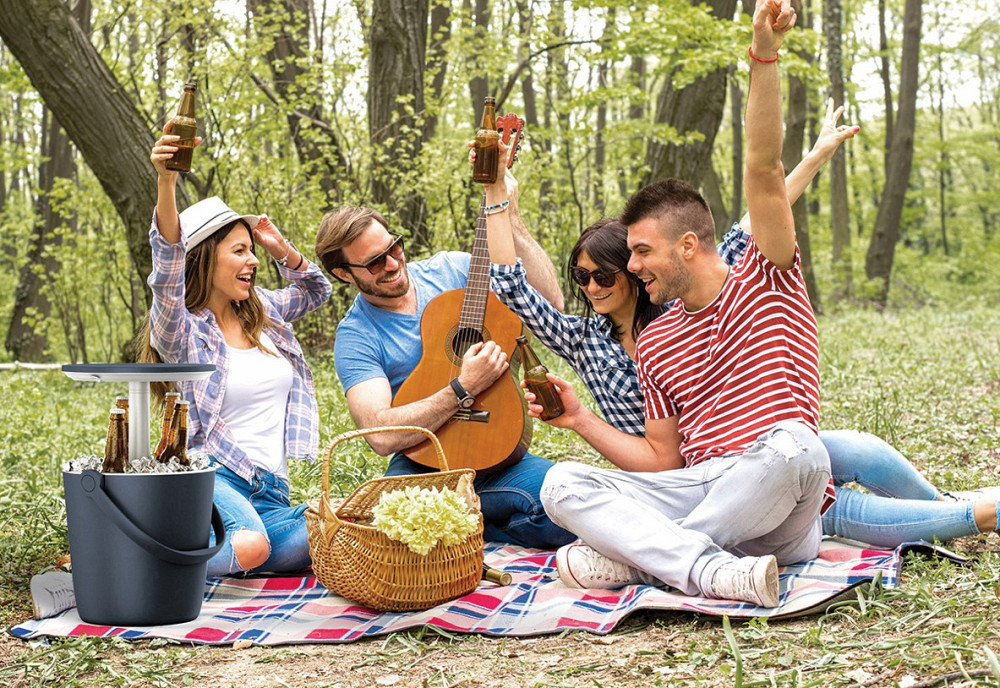 Стіл - бар пластиковий Keter Go Bar, сірий Київ - фото 4