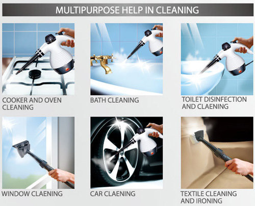 Пароочисник ручний 1100 Вт Camry CR 7021. Вінниця - фото 4