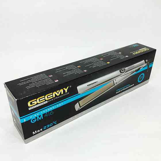 Утюжки для выпрямления Gemei GM-416, Мощный утюжок для выравнивания волос, Плойка выравниватель GN-48 Львов