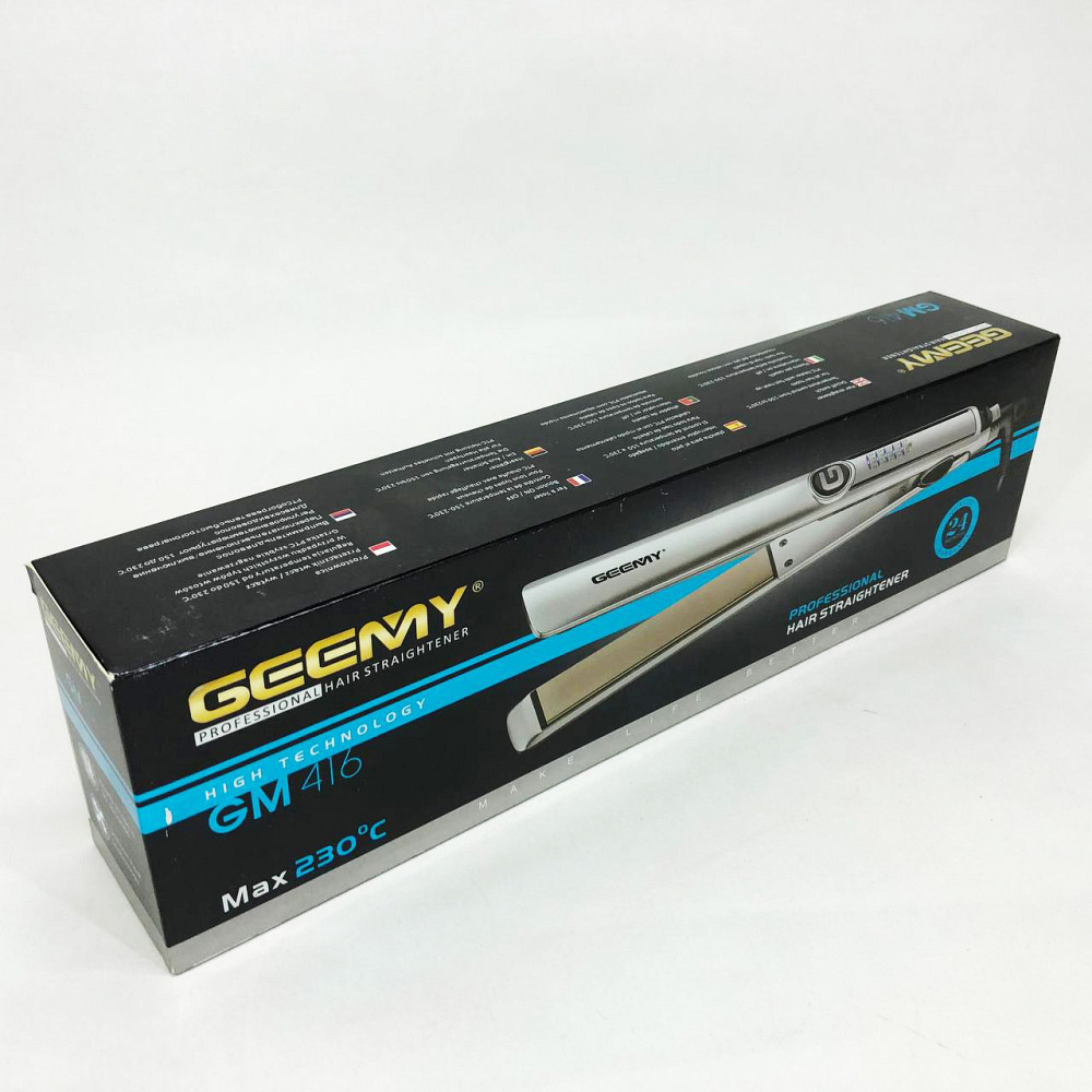 Утюжки для выпрямления Gemei GM-416, Мощный утюжок для выравнивания волос, Плойка выравниватель GN-48 Львов - изображение 3
