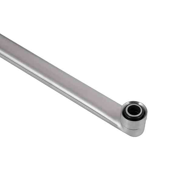 Змішувач для ванни Brinex Pure 005 з довгим поворотним виливом (з душовим гарнітуром) Nickel BRIPUR005NKL Київ