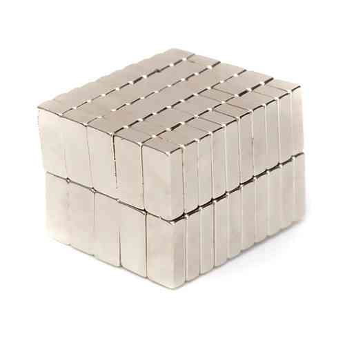 Комплект из 10 мощных прямоугольных неодимовых магнитов 15x5x3мм N35 10шт Киев