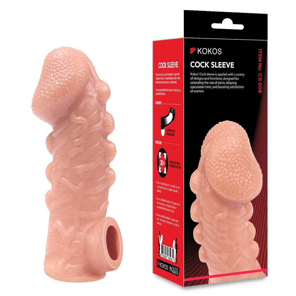 Насадка на член Kokos Cock Sleeve CS 008 S Sex Aura Київ - фото 3